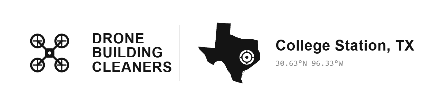 College Station Drone Building Cleaners